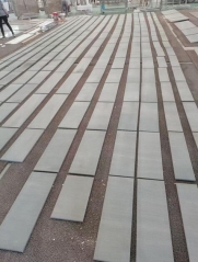 China Lyon Grey Ash Quartz Tiles Project