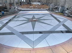 Professional Square Engineering Stone Paving Supplier