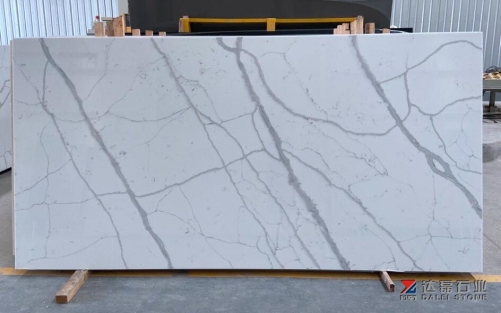 White Calacatta Big Slabs Good Price Install For Countertops Backspalsh