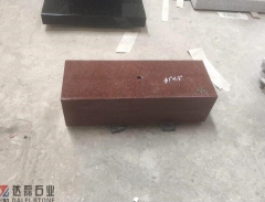 Imperial Red Granite Monument Upright Tombstone Wholesale