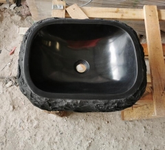 Hainan Black Basalt Sinks For Bathroom
