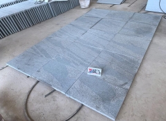 Grey Landscape Stone Granite Tiles Flamed