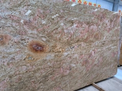 Emperor Gold Granite Polished Big Slabs For Kitchen Countertops