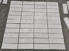 Honed Carrara White 300x100x10mm Subway Tiles