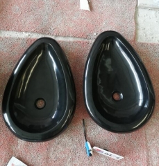 Mongolia Black Granite Wash Basins 600x400x100