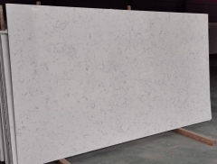 Laby White Quartz Artificial Stones Big Slabs Kitchen Countertops Best Choice