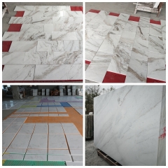 Sweet White Marble Thin Tiles Good Price