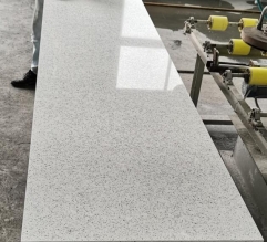 Crystal White Quartz Small Slabs Quartz Countertops