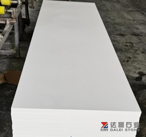 Pure White Quartz Small Slabs Quartz Countertops