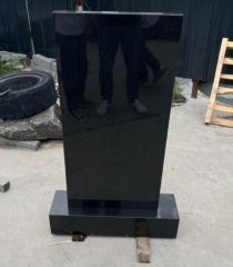 China Black Granite Shanxi Black Granite Headstone Russia Market