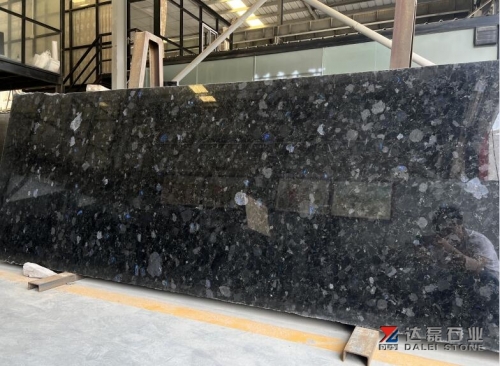 Volga Blue Labradorite Granite Slabs Kitchen Countertops