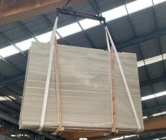 White Wooden Slabs Marble Slabs Wholesale