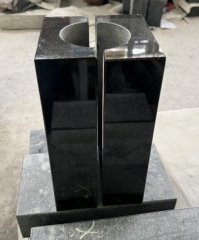 Shanxi Black Granite Vase Wholesale Production