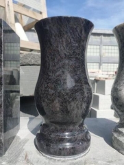 Bahama Blue Vase Wholesale Factory Producing Tombstone