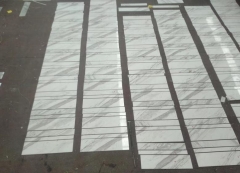 Volakas White Marble Tiles Marble Steps Stairs