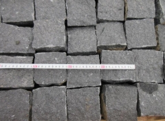 Orginal G684 Basalt Cube Stone Top Flamed Other sides Natural Split