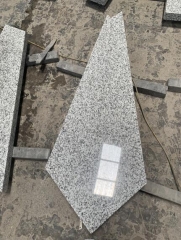 White Granites Steps Special Design Risers Tiles