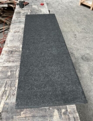 Vietnam Black Flamed Steps Bullnose Edge