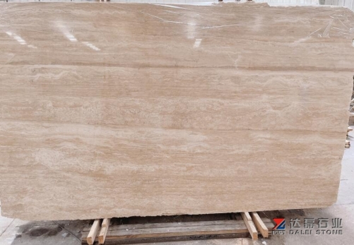 Turkey Beige White Travertine Marble Big Slabs