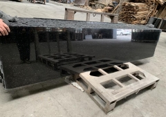 Black Galaxy Granite Small Slabs Polished