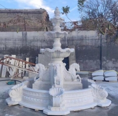 White Marble Fountain Instocking