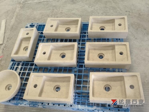 Beige Marble Basins new Design