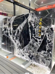 Bulgari Black Slabs Luxury Stone Quartzite