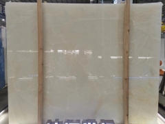 Crystal White Onyx Big Slabs With Competitive Price