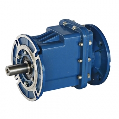 SLRC series aluminium housing helical geared motor