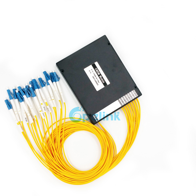 16CH LC/PC Mux/Demux Optical CWDM Module, ABS Box packaging 16CH LC/PC Mux/Demux Optical CWDM Module, ABS Box packaging