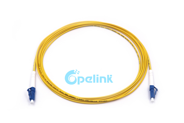 LC-LC Fiber Optic Patchcord, 2.0mm SM Simplex, LSZH yellow color LC-LC Fiber Optic Patchcord, 2.0mm SM Simplex, LSZH yellow color