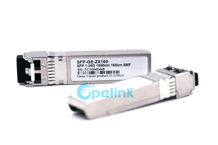 1.25Gbps ZX 1550nm, 160km SFP Module 1.25Gbps ZX 1550nm 160km SFP Module