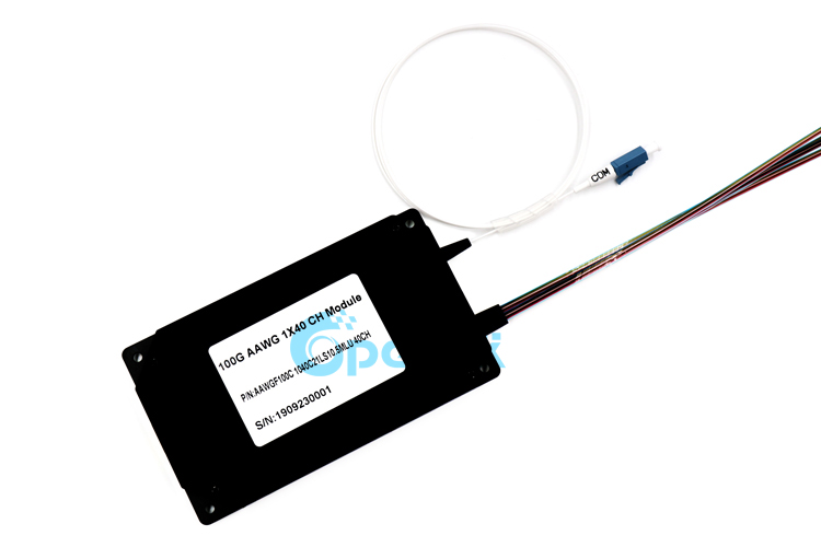 40CH 100G AAWG Module, Standard Metal Box packaging 40CH 100G AAWG Module, Standard Metal Box packaging