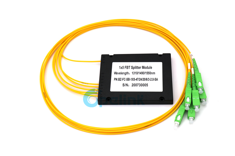 1x5 ABS BOX SC/APC FBT Coupler Splitter, this is a cost-effective product from Opelink 1x5 ABS BOX SC/APC FBT Coupler Splitter, this is a cost-effective product from Opelink