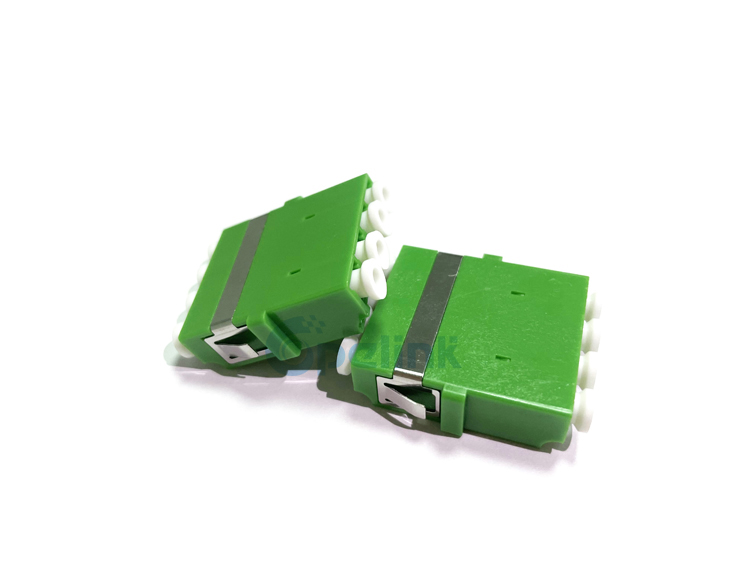 LC/APC Quad Fiber Adapter without flange LC/APC Quad Fiber Adapter without flange