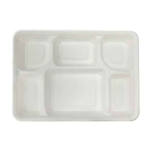 6 compartment tray