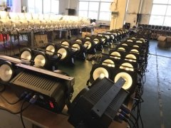 Production Line of LED COB Light 2x100W 2017-11-12