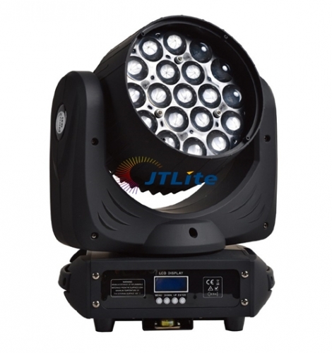 JTLite-M01 19x12w Mac Aura LED RGBW 4in1 Ring Control Zooming Wash Moving Head Light