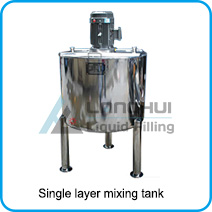 SUS 304 single layer storage tank