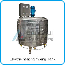 jelly heating mixer tank