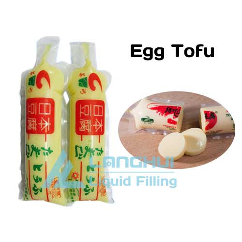 Egg tofu filling machine