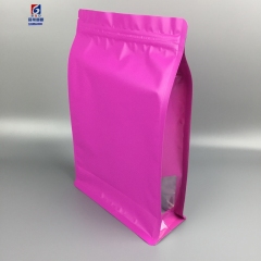 Color eight side seal dog food aluminum foil bag tea free-standing food packaging bag