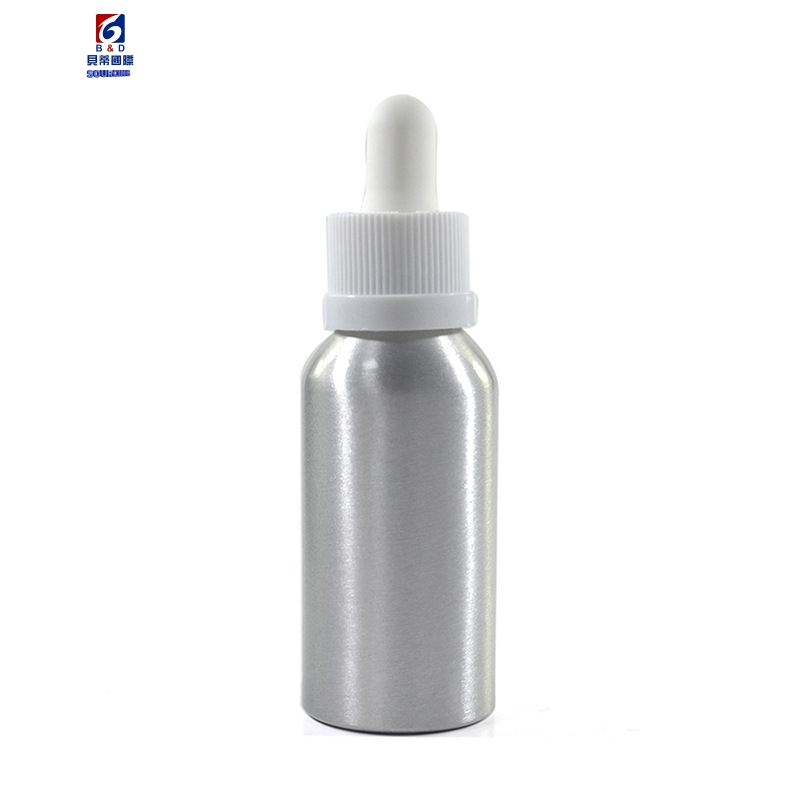 30/50ML Aluminum Bottle Of Essential Oil Dropper
