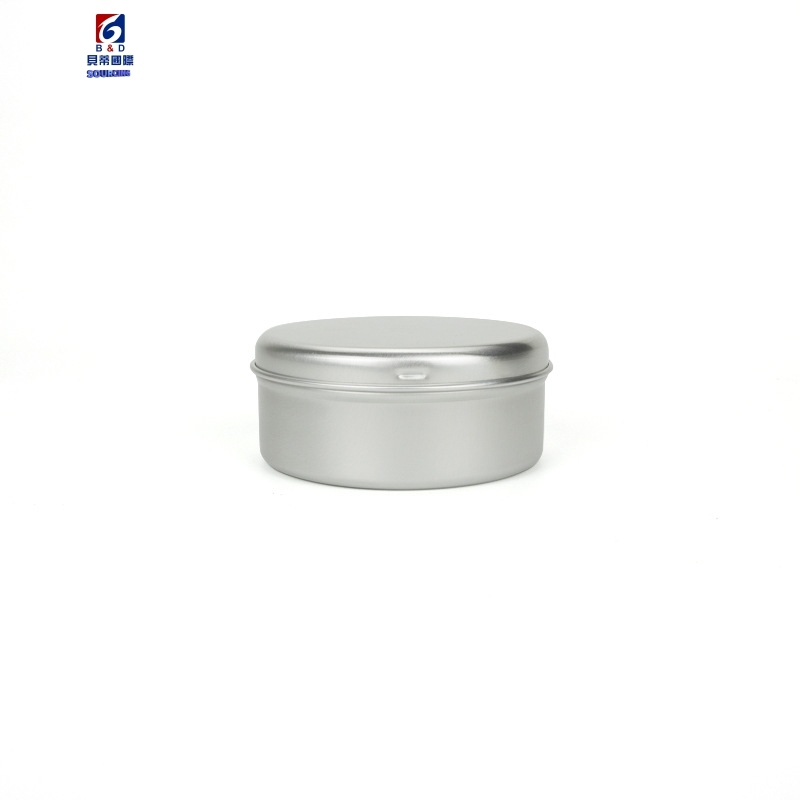 100ML Round Threaded Aluminum Jar