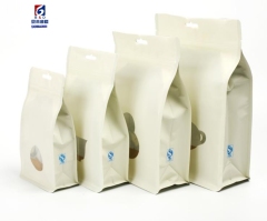 Eight-sided self-supporting aluminum foil sealed bags