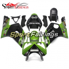 Fairing Kit Fit For Kawasaki ZX6R 2003-2004- Green Black