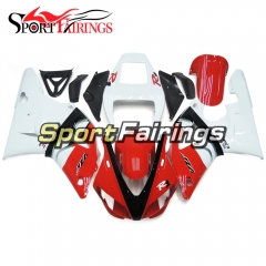 Fairing Kit Fit For Yamaha YZF R1 1998 1999 - White Red