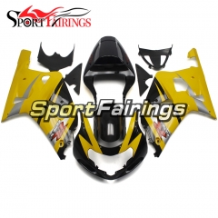 Fairing Kit Fit For Suzuki GSXR600 750 2000 - 2003 - Yellow Black