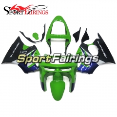 Fairing Kit Fit For Kawasaki ZX6R 1998 1999- Green Black