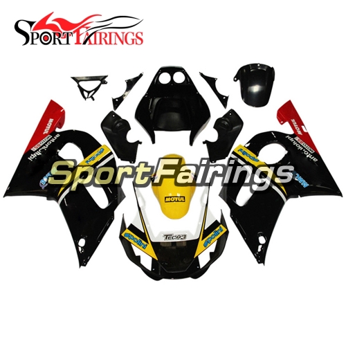 Fairing Kit Fit For Yamaha YZF R6 1998 - 2002 - Yellow Black